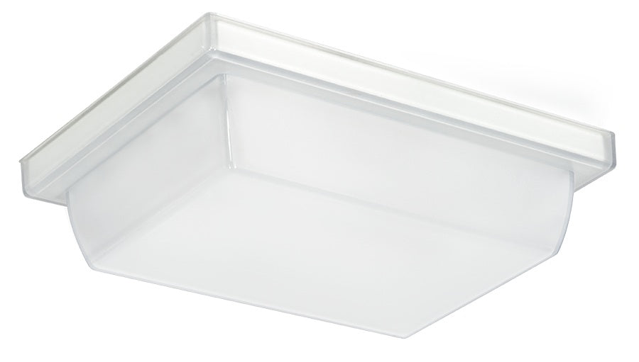 RAB VAN1LED12NW 12W LED Vandalproof Canopy Light, 4000K (Neutral), 1464 Lumens, 83 CRI, 120V, DLC Listed, Equivalent Up to 100W Incandescent, White Finish