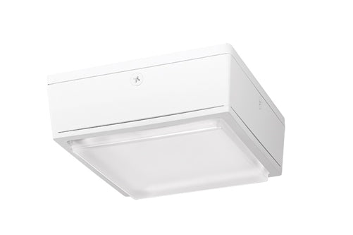 RAB VANLED40MSW 40W LED Canopy Light with 120V Mini Sensor, 5000K (Cool), 4379 Lumens, 75 CRI, Drop Lens, Standard Operation, Not DLC Listed, White Finish