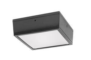 RAB VANLED75F/PCS2 75W LED Canopy Light with 277V Swivel Photocell, 5000K (Cool), 6797 Lumens, 75 CRI, Flat Lens, Standard Operation, DLC Listed, Bronze Finish