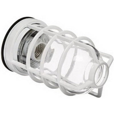 RAB VC100DGW/F13 Vaporproof 13W Compact Fluorescent (CFL) Lamp 120V White Color - With Soda Lime Glass and Die Cast Guard