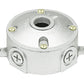 Rab VXJ1-3/4 Round Boxes With 1/2" Covers, 1 Hole , 1/2" Hole Size, Natural Finish