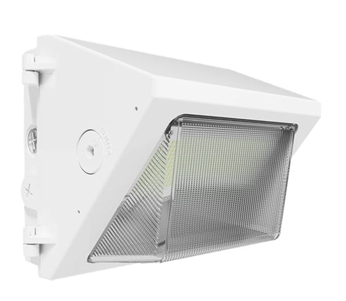 RAB W22-S-30W Field-Adjustable Wallpack, 30/25/20/15W, Selectable CCT 5000K/ 4000K/ 3000K, White