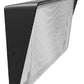 RAB W34M  80W/60W/40W Field-Adjustable Wallpack, Selectable CCT 5000K/ 4000K/ 3000K, Glass Lens, Specular Aluminum Reflector