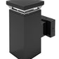 RAB WBLED18/PCS2 18W LED Square Wall Scone, 5100K Color Temperature (Cool), 277V Swivel Photocell, Bronze Finish