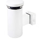 RAB WBLEDR18W/PCS2 18W LED Round Wall Scone, 5100K Color Temperature (Cool), 277V Swivel Photocell, White Finish