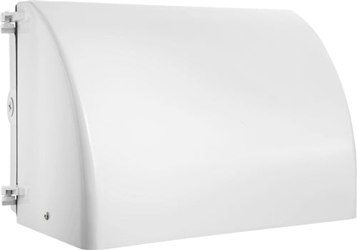 RAB WP2FCF26W/PC2 Wallpack Full Cutoff 26W Compact Fluorescent (CFL) Lamp 120V-277V White Color with 277V Photocontrol