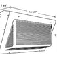 RAB WP2XFU60 LED Wallpack 60W/45W/35W Field Adjustable Light Output, 3000K, 4000K and 5000K Color Selectable, Bronze