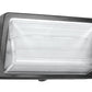 RAB WP3LED55N/PCS2 LED 55W WP3 Wallpack, 277V Swivel Photocell, 4000K (Neutral), 6533 Lumens, 83 CRI, 208V-277V, DLC Listed, Bronze Finish