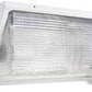 RAB WP4SC400QTW/PCS2 Wallpack Glass Lens 400W High Pressure Sodium Lamp 120V-277V White Color with 277V Swivel Photocontrol