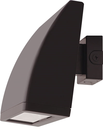 RAB WPLED104N/PCS2 104W LED Standard Wallpack, 4000K (Neutral), 277V Swivel Photocell, 9823 Lumens, 82 CRI, 208-277V, Type IV Distribution, Standard Operation, DLC Listed, Bronze Finish
