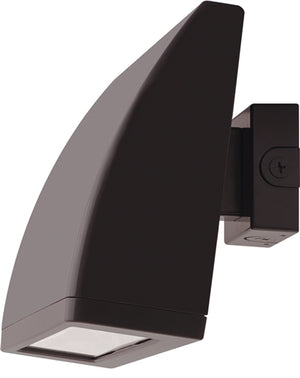 RAB WPLED104Y/PCS2 104W LED Standard Wallpack, 3000K (Warm), 277V Swivel Photocell, 8701 Lumens, 82 CRI, 208-277V, Type IV Distribution, Standard Operation, DLC Listed, Bronze Finish