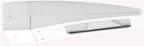 RAB WPLED10DCW 10W Low Voltage Solar LED Wallpack, 5000K (Cool), No Photocell, 547 Lumens, 92 CRI, 12V-24V, Not DLC Listed, White Finish