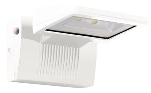 RAB WPLED26NW/EC LED 26W Wallpack with Emergency Battery Backup, No Photocell, 4000K (Neutral), 2415 Lumens, 83 CRI, 120-277V, Battery Backup with Cold Start, Not DLC LIsted, White Finish