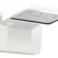 RAB WPLED26YW/EC LED 26W Wallpack with Emergency Battery Backup, No Photocell, 3000K (Warm), 1994 Lumens, 83 CRI, 120-277V, Battery Backup with Cold Start, Not DLC LIsted, White Finish