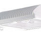 RAB WPLED2T50W/D10/WS2 50W Full Cutoff LED Wallpack with Multi-Level Motion Sensor, Type II Distribution, Wall Mount, 5000K (Cool), 5329 Lumens, 67 CRI, 120-277V, Dimmable Operation, Not DLC Listed, White Finish