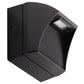 RAB WPLED5Y 5W Square LED Wallpack, 3000K (Warm), No Photocell, 128 Lumens, 88 CRI, 120-277V, Not DLC Listed, Bronze Finish