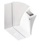 RAB WPLED5YW/PCS 5W Square LED Wallpack, 3000K (Warm), 120V Swivel Photocell, 128 Lumens, 88 CRI, 120V, Not DLC Listed, White Finish