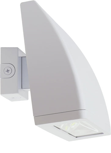 RAB WPLEDC104NW/PCS 104W LED Cutoff Wallpack, 4000K (Neutral), 120V Swivel Photocell, 9842 Lumens, 82 CRI, 120V, Type IV Distribution, Standard Operation, DLC Listed, White Finish