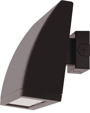 RAB WPLEDC104Y/PCS2 104W LED Cutoff Wallpack, 3000K (Warm), 277V Swivel Photocell, 8717 Lumens, 82 CRI, 208-277V, Type IV Distribution, Standard Operation, DLC Listed, Bronze Finish
