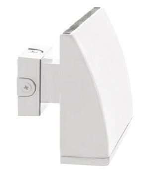 RAB WPLEDFC80YW/PCS 80W LED Full Cutoff Wallpack, 3000K Color Temperature (Warm), with 120V Swivel Photocell, White Finish