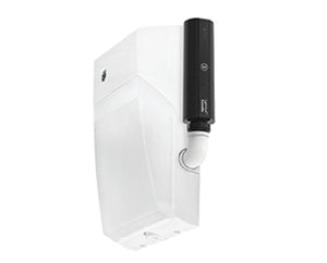 RAB WPTLED12NW/D10/PC2/LC 12W LED Tallpack, 4000K Color Temperature, 120-277V Photocell, Lightcloud Controller, White Finish