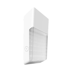 RAB WPTW 40/25/15W Field-Adjustable LED Tall Wallpack, 3000/4000/5000K, 2162-5345 Lumens, Surface Mount, White