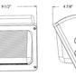 RAB WPX1W 30/20/15W LED Wallpack, 2497-4739  lumens, 3000K/4000K/5000K Color Temperature, 120-277V, White