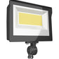 RAB X17XFU60 30W LED Floodlight, 3891 Lumens, 120-277V, 3000K, 4000K and 5000K Color Temperature, 80 CRI, Bronze
