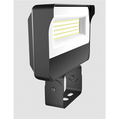 RAB X34-100LT-830/U 87W LED Floodlight, 11000 Lumens, 3000K Color Temperature, 80CRI, Trunion 120-277V, Dimming, Bronze