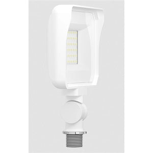 RAB X34-25L-830W/277 25W LED Floodlight, 2950 Lumens, Knuckle Mount, 277V, 3000K Color Temperature, 80 CRI, White