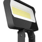 RAB X34XXLT LED Floodlight 160/140/120W, 17458-24168 Lumens, Trunnion Mount, 3000K/4000K/5000K Color Temperature, 120/277V, Bronze