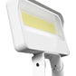 RAB Lighting X34XXLTW LED Floodlight 160/140/120W, 17458-24168 Lumens, Trunnion mount, 3000K/4000K/5000K Color Temperature, 120/277V, White