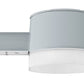 RAB YBLED26 Yardblaster 26W Cool LED 120V Integrated Photocell, 5000K Color Temperature, 67 CRI, Wall Mount, Silver Gray Finish