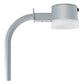 RAB YBLED26Y/ARM Yardblaster 26W Warm LED 120V Integrated Photocell, 3000K Color Temperature, 83 CRI, Pole Mount, Silver Gray Finish