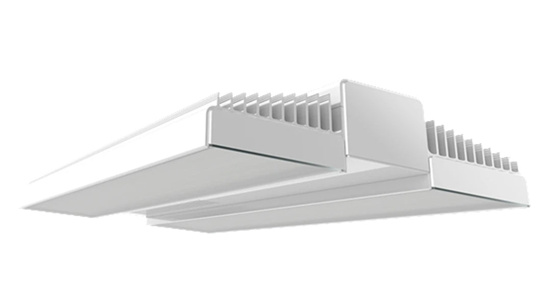 RAB RAIL175/LC Rail LED High Bay with Lightcloud Control System, Lightcloud Highbay Sensor, 5000K (Cool), 25527 Lumens, 83 CRI, 120-277V, Dimmable, White Finish