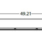 Hydrel RIDGE LSL 4FT MSL4 P1 80CRI 30K MVOLT WWD CGL ADJSTK12 FCCSL10N ZT BL Linear Flood Light, Linear Same Length, 4", P1 Performance Package, 80 CRI, 3000K, 120-277V, Wall Wash Distribution