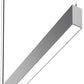 NeoRay S124DIP-C795D365U835-C4JBW-4F0-1-UDD-F1-W-WPS 4" LED Direct & Indirect Suspended, Standard Perform, 795 Lm/ft Direct, 365 Lm/ft Indirect, 80 CRI, 3500K, 4ft Aircraft Cable, J-Box, White Hardware, 4' Pattern Length, Single Circuit