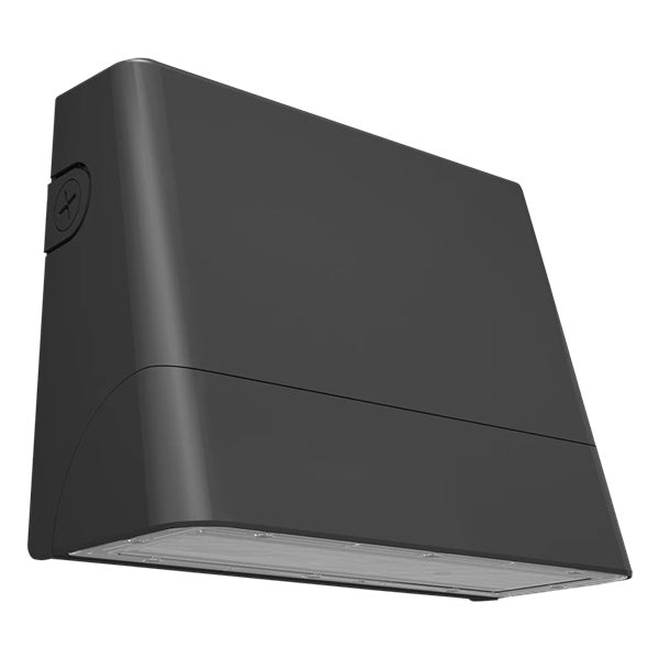 RAB Lighting SLIM22-S-60 Field Adjustable Slim LED Wallpack, 60/50/40/30W, 4418-8862 Lumens, 3000K/4000K/5000K, 80 CRI, Bronze Finish
