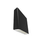 RAB SLIMSY LED Wallpack with Adjustable Throw, Adjustable Light Output 38/28/18W, 3000K Color Temperature, 120-277V, Photocell