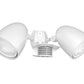 RAB STL200HBW/L Stealth Motion Sensor with 200 Degree View and CCT-Selectable PAR38 Bullet Flood Lighting Kit , White
