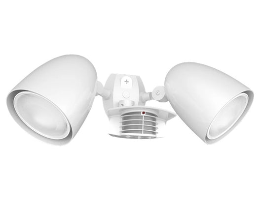 RAB STL200HBW/L Stealth Motion Sensor with 200 Degree View and CCT-Selectable PAR38 Bullet Flood Lighting Kit , White