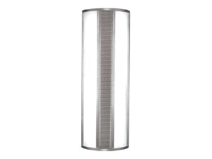 Shaper 673-16-WP-L3/830-UNV-ALP 16" LED Cyclinder Wall Light, Exterior Wall Mounting, 80 CRI, 3000K, 120-277V, Aluminum Paint