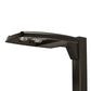 Streetworks USSL-C027-D-U-T2-SA-BK LED Area Light, 2 LEDs, 70% Light Output, 0-10V Dimming, 120-277V, Type II Distribution, Standard Versatile Arm Mounting, Black