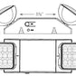 Sure Lites AP2SQLED 1.8W All Pro LED Emergency Light, Nickel Cadmium Battery, Two Square Heads