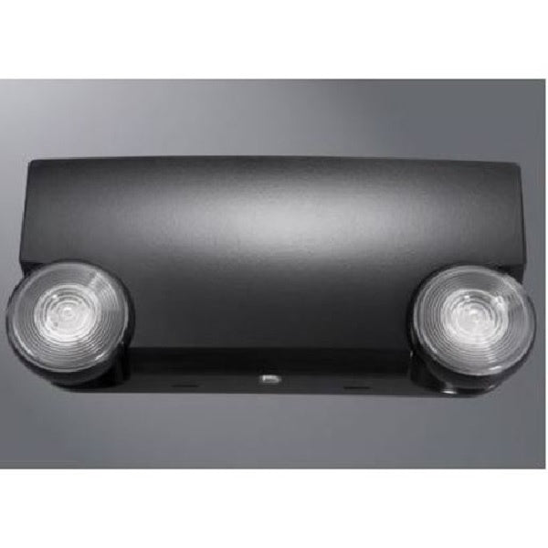 Sure Lites APELH2BK 3W LED Emergency Light, Nickel Cadmium Battery, Two 3.6V LED Heads, Black Housing