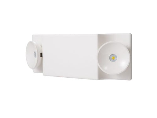 Sure Lites SEL25R10SD LED Emergency Light, 25 Feet Coverage, 10W Remote Capacity, Self-Diagnostic, NiCad Battery, Circular Head, White