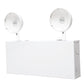 Sure Lites SELM60R4SD 4W LED Emergency Light, Metal Housing, 60 Feet Spacing, Adjustable Optic with Self Diagnostics