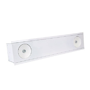 Sure Lites SELMTG60R5BKSD LED Emergency Light, 120-277V, Metal Housing, Adjustable Optic, Remote Capacity, Black