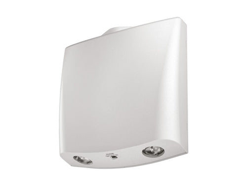 Sure Lites SELW25WH LED Emergency Light, Wet Location, 25 Feet Coverage, AccuLED Optic, No Self-Diagnostic, White