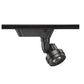Juno Track Lighting T252L-4K-F-BL Cylindra 18W LED 4000K, Flood Beam Spread, Black Finish